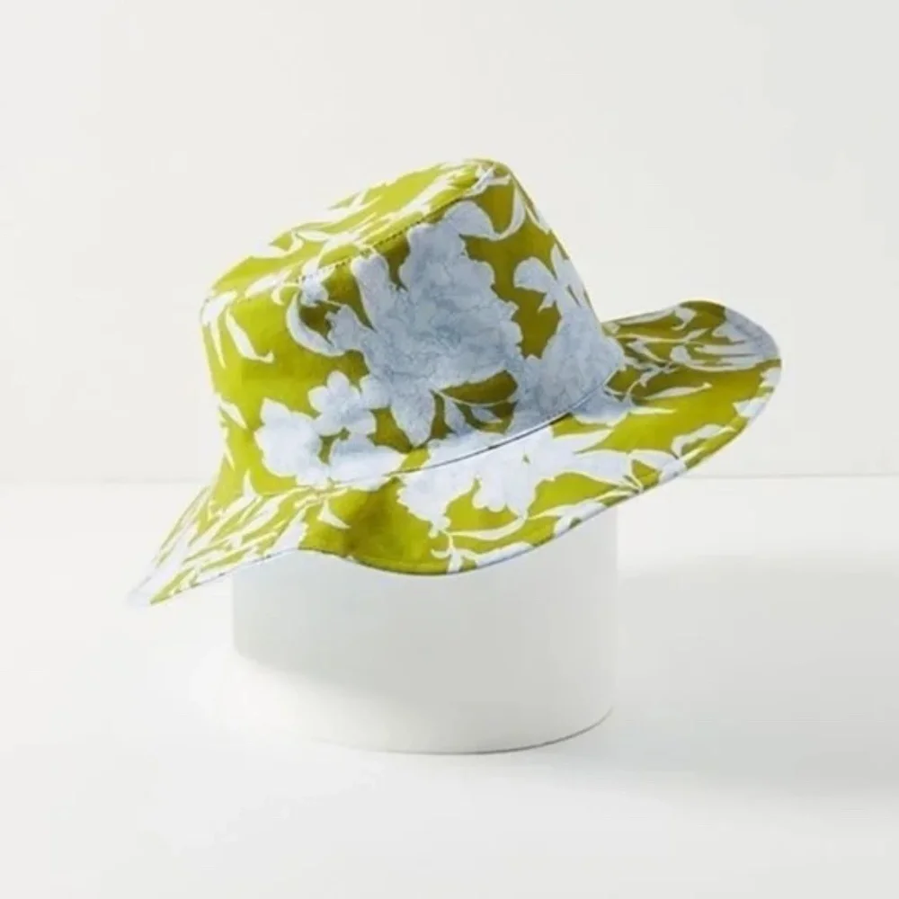 NWT Anthropologie Leyla Floral  Print Bucket Hat
